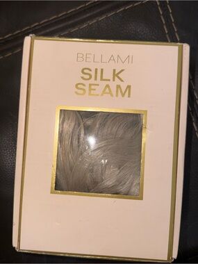 BELLAMI Silk Seam Hair Piece - Light Ash Blonde